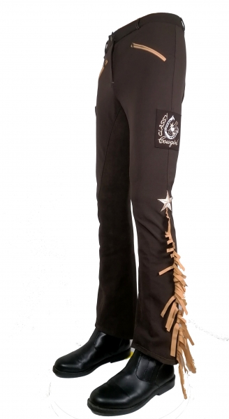 Limited Jodhpurbreeches Classy Cowgirl in brown-camel